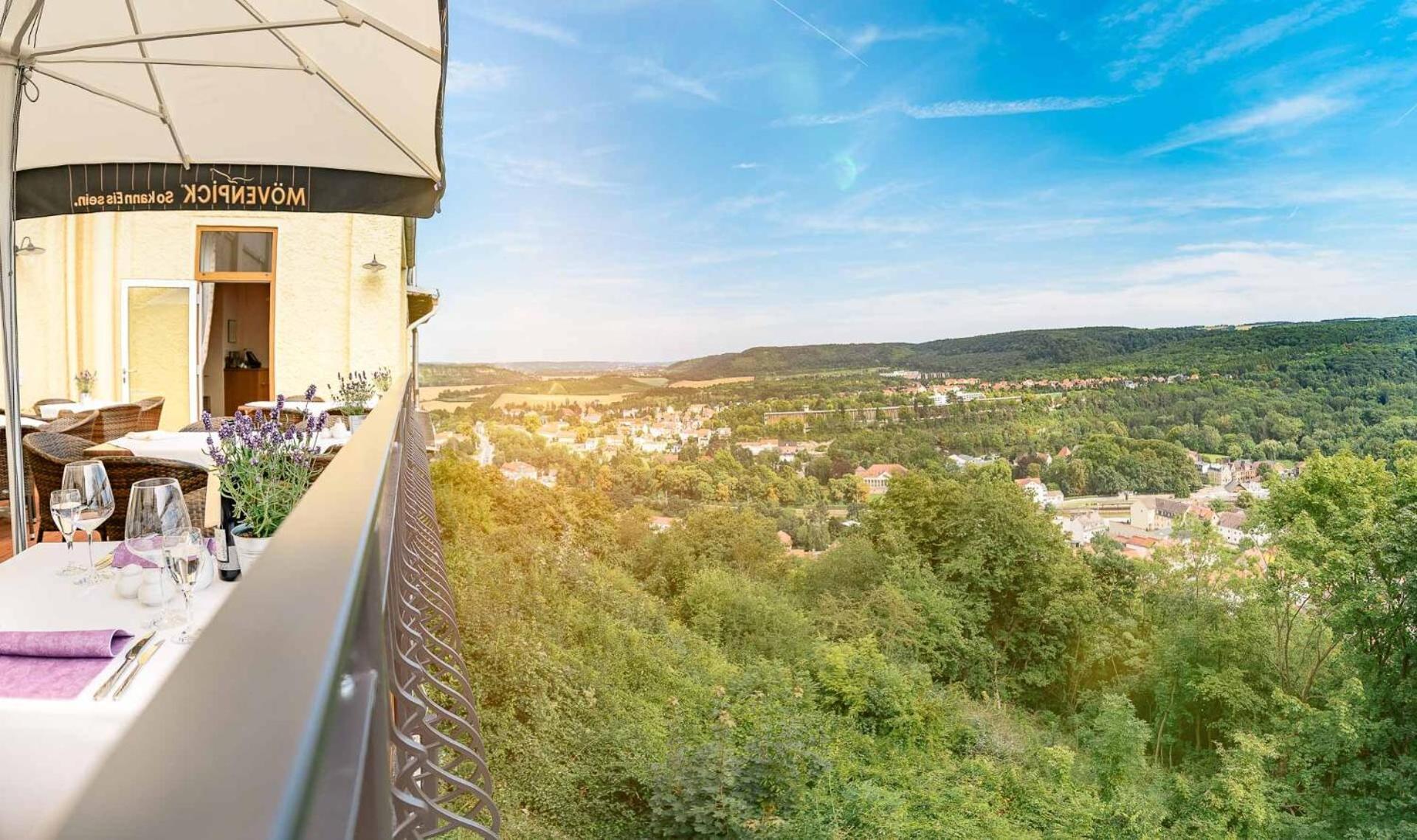 Berghotel Wilhelmsburg Bad Kosen Dış mekan fotoğraf