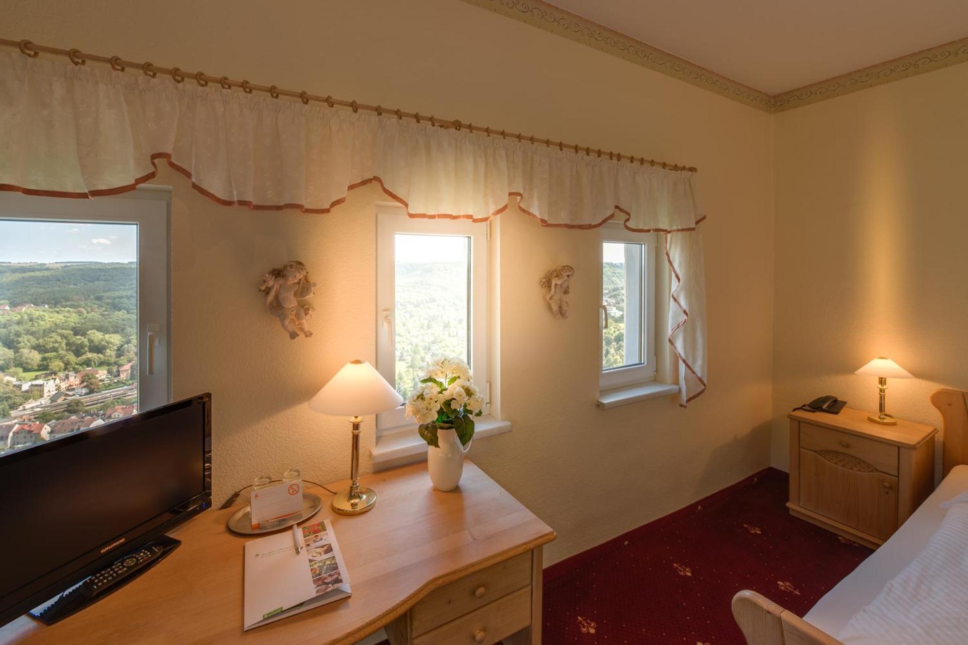 Berghotel Wilhelmsburg Bad Kosen Oda fotoğraf
